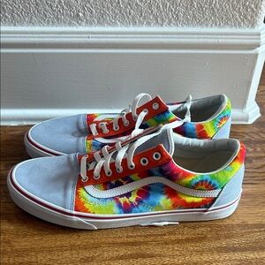 Vans Colorful Tie-Dye Men's Athletic Shoes
